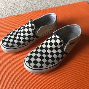 Vans - checkerboard slip one.